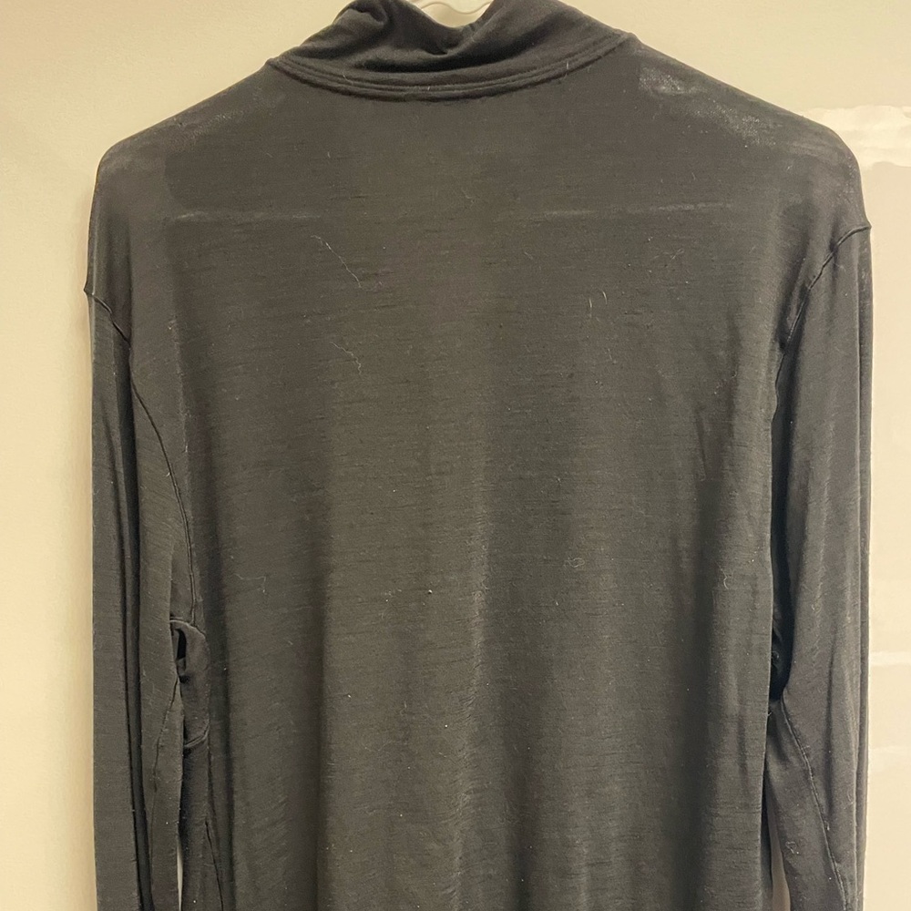 Patagonia Medium 80% Merino Wool Blend Base Layer Quarter Zip Long Sleeve